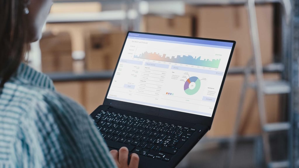 Supply chain trends dashboard